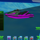 Water Slide Jet Boat Race 3D