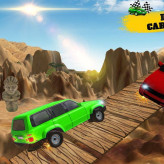 Impossible Jeep Racing Game : Crazy Tracks