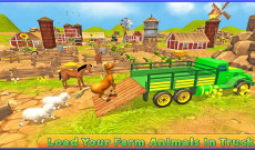 FARM ANIMAL TRUCK TRANSPORTER GAME